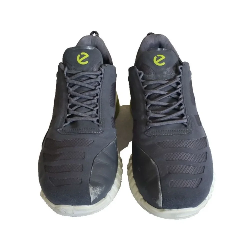 Ecco Men's Zipflex Breathru Hydromax Lace Sneaker Phorene Footbed Shoe Size 7.5